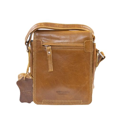 Bolso Piel Mostaza
