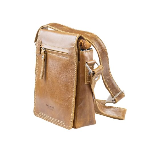 Bolso Piel Mostaza