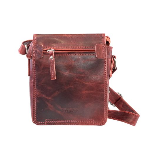 Bolso Piel Rojo