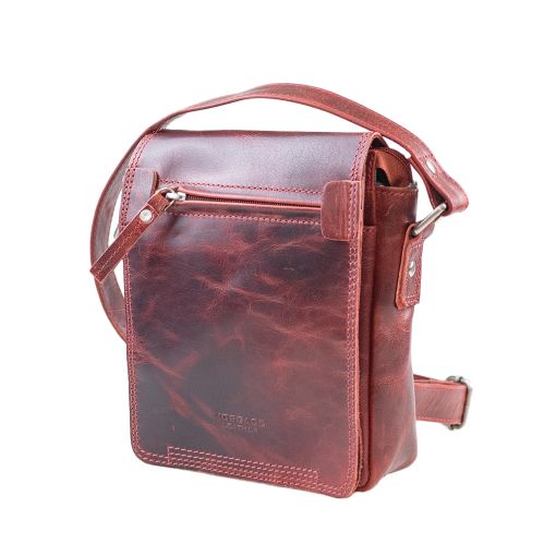 Bolso Piel Rojo