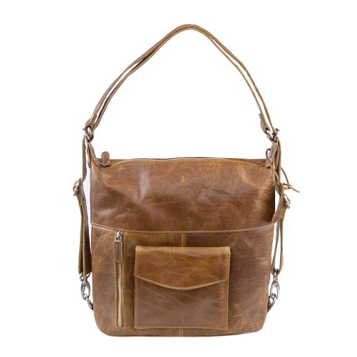 Bolso Piel Mostaza
