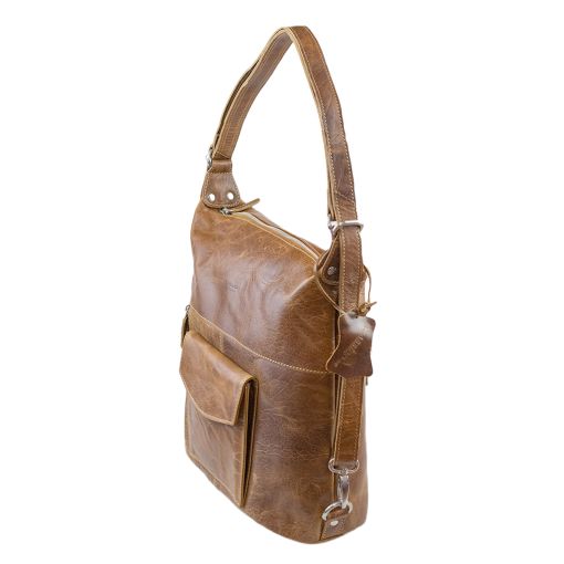 Bolso Piel Mostaza