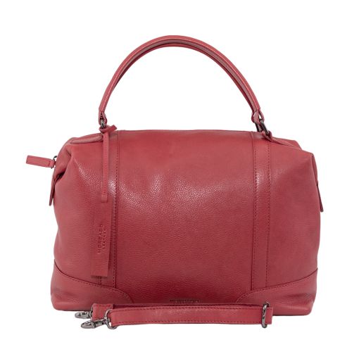 Bolso Piel Rojo