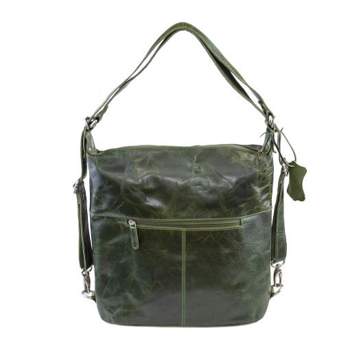 Bolso Piel Verde