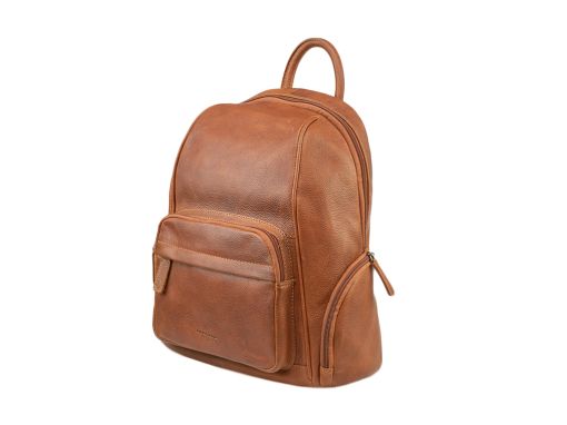 Mochila Piel Bolsillos